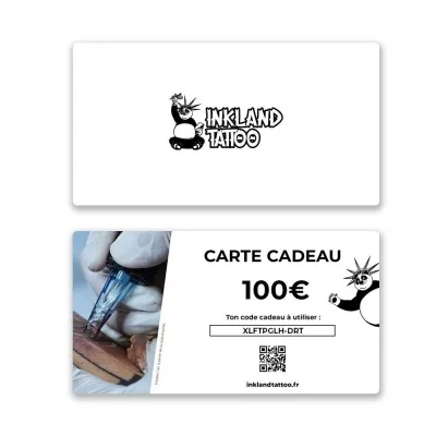 Carte cadeau tatouage - 50€ à 400€