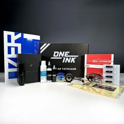 Kit tatouage V8 Level Up - Machine sans fil à batterie