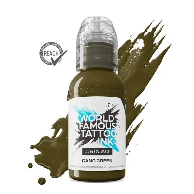 Encre World Famous Limitless Camo Green - 30ml