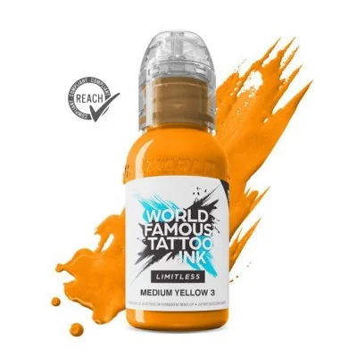 Encre World Famous Limitless Medium Yellow 3 - 30ml