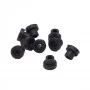 Grommet Noir -  Top Hat - 100 pièces