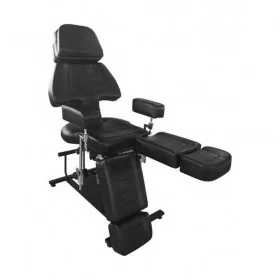 Fauteuil de Tatouage Professionnel Noir
